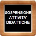 SOSPENSIONE ATTIVITA' DIDATTICHE