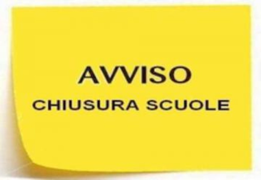 Chiusura scuola